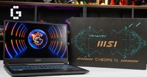 MSI Cyborg 15 thiết kế độc đáo dành cho sinh viên yêu thích gaming
